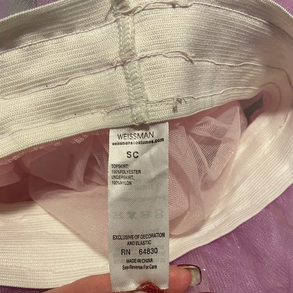 Weismann Girls Dance Costume with separate TuTu - Picture 7 of 7